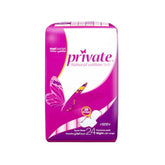 PRIVATE MAXI POCKET NATURAL COTTON NIGHT 24PADS